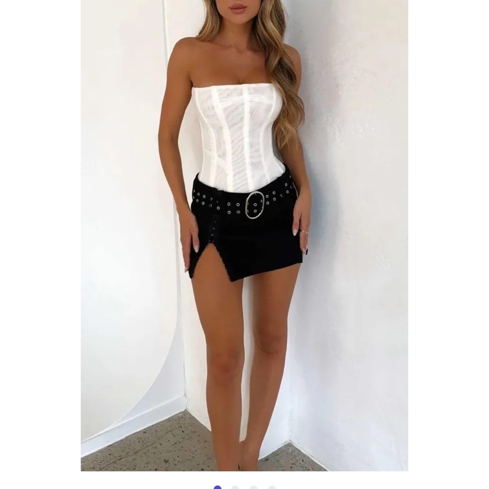 Outcast Sola Mesh Corset Top
